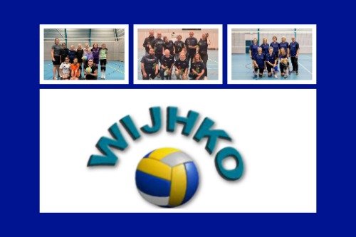 Diverse teams van onze vereniging en ons logo.