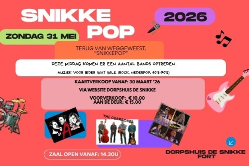 SnikkePoP 31 Mei 2026