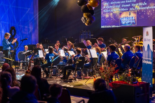 BBB-orkest tijdens jubileumconcert