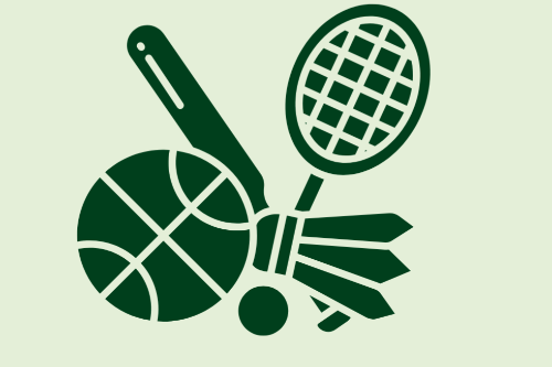 illustratie sportmateriaal