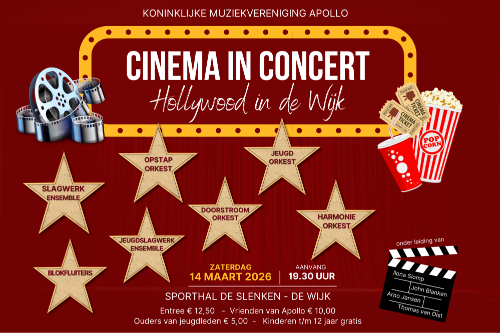 Poster cinema in concert