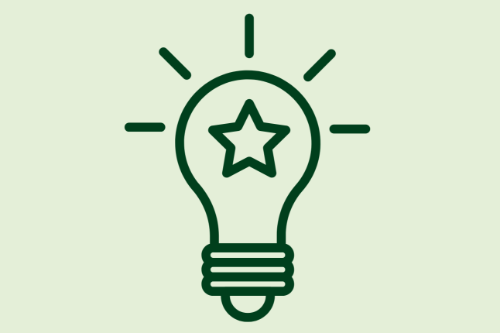 Tips lamp illustratie